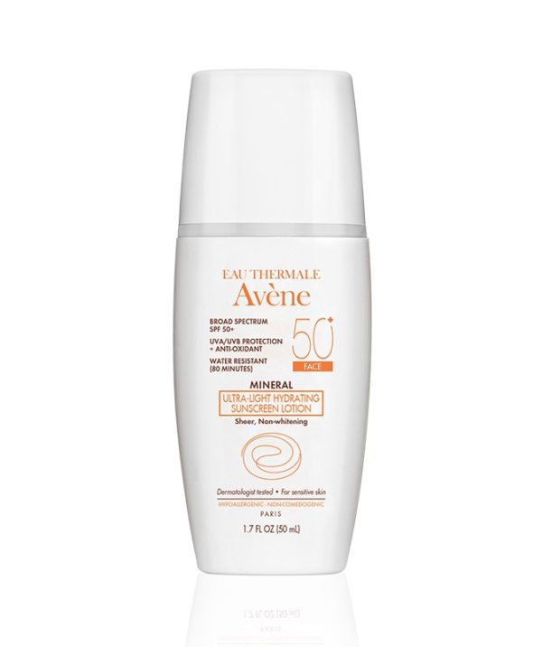 Avene MINERAL Ultra-Light Hydrating Sunscreen Lotion SPF 50+ (Face)