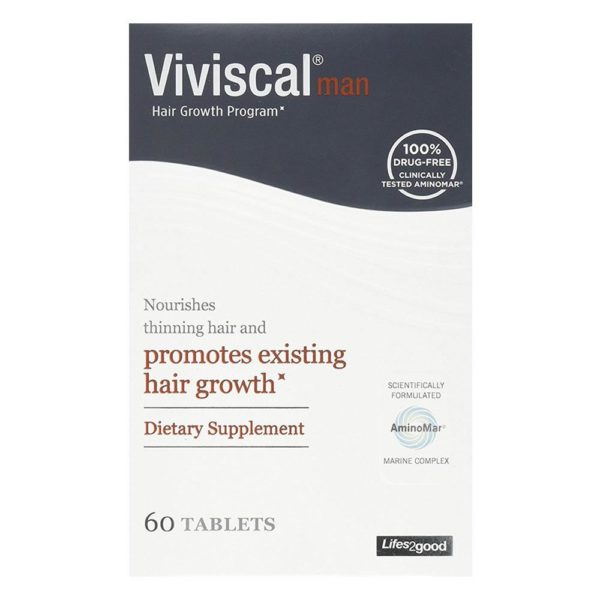 Viviscal Man Advanced Hair Health Growth Supplement 60 Tablets