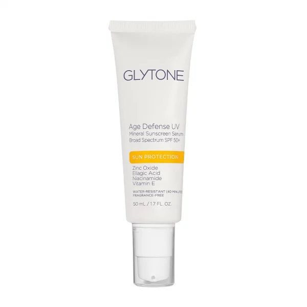 Glytone Age Defense UV Mineral Sunscreen Serum SPF 50+