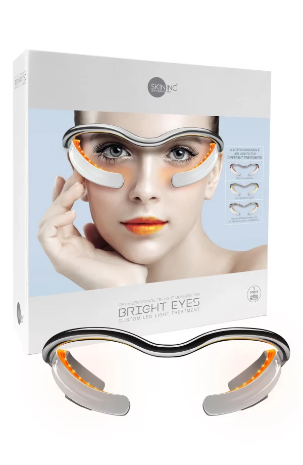 Skin Inc. Optimizer Voyage Tri-Light Glasses LED Light Treatment for Eyes